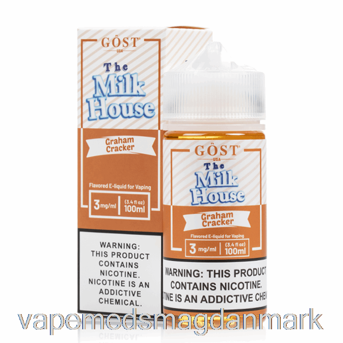 Vape Væske Graham Cracker - Mælkehuset - Gost Vapor - 100ml 0mg